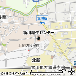富山県新川厚生センター　企画管理課周辺の地図