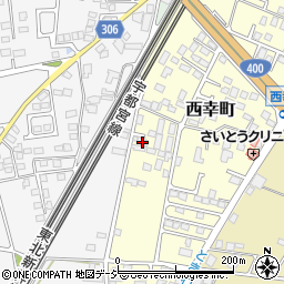 栃木県那須塩原市西幸町6-40周辺の地図