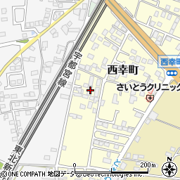 栃木県那須塩原市西幸町6-4周辺の地図