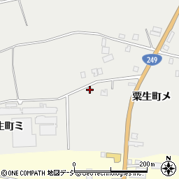 石川県羽咋市粟生町メ42-1周辺の地図