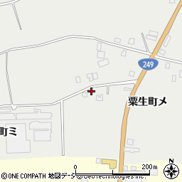石川県羽咋市粟生町メ44周辺の地図