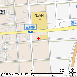 富山県黒部市立野113周辺の地図