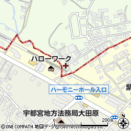 栃木県那須塩原市石林158周辺の地図