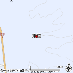 福島県東白川郡矢祭町東舘周辺の地図