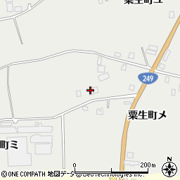 石川県羽咋市粟生町メ207周辺の地図