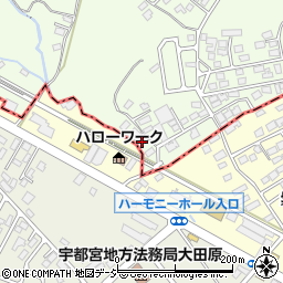 栃木県那須塩原市石林159周辺の地図