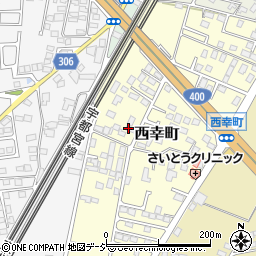 栃木県那須塩原市西幸町5-15周辺の地図