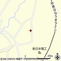 新潟県妙高市田口656周辺の地図
