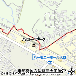 栃木県那須塩原市石林159-1周辺の地図