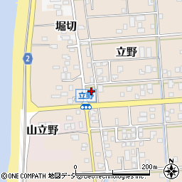 富山県黒部市立野149周辺の地図