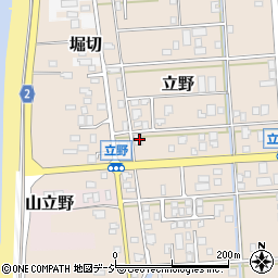 富山県黒部市立野153周辺の地図