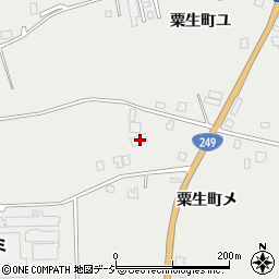 石川県羽咋市粟生町メ218周辺の地図