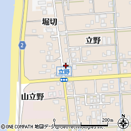富山県黒部市立野201周辺の地図