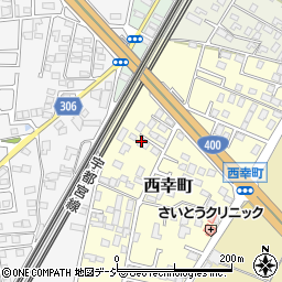 栃木県那須塩原市西幸町5周辺の地図