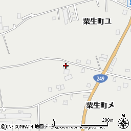 石川県羽咋市粟生町メ214周辺の地図