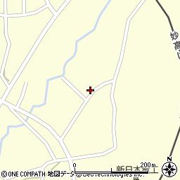 新潟県妙高市田口645周辺の地図