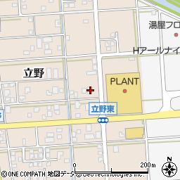 富山県黒部市立野181-4周辺の地図