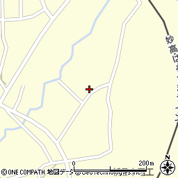 新潟県妙高市田口645-1周辺の地図