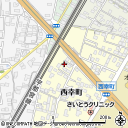 栃木県那須塩原市西幸町5-8周辺の地図