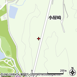 福島県いわき市勿来町窪田（小屋崎）周辺の地図
