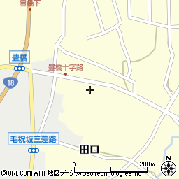 新潟県妙高市田口886周辺の地図