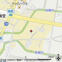 富山県黒部市新堂3001周辺の地図