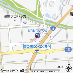 ＫＯＫＯくろべ周辺の地図