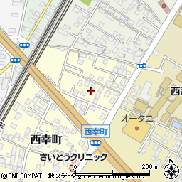 栃木県那須塩原市西幸町3周辺の地図