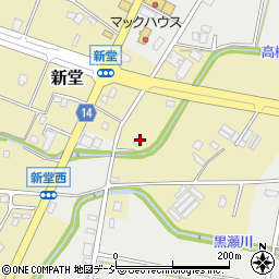 富山県黒部市新堂3012周辺の地図