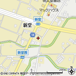 富山県黒部市新堂6866周辺の地図
