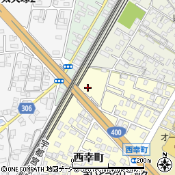 栃木県那須塩原市西幸町1周辺の地図