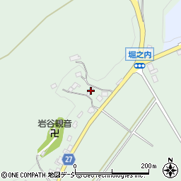 栃木県大田原市堀之内487周辺の地図