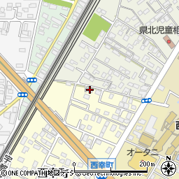 栃木県那須塩原市西幸町2-5周辺の地図