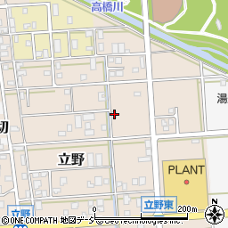 富山県黒部市立野240周辺の地図