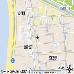 富山県黒部市立野258周辺の地図