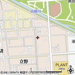 富山県黒部市立野271-1周辺の地図