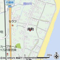 福島県いわき市勿来町関田南町周辺の地図