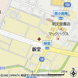 富山県黒部市新堂28周辺の地図