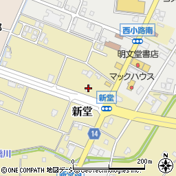 富山県黒部市新堂28-1周辺の地図