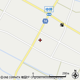 富山県黒部市若栗686周辺の地図