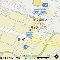 すき家８号黒部新堂店周辺の地図