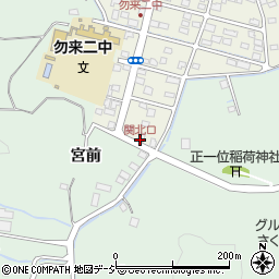 関北口周辺の地図