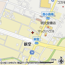 富山県黒部市新堂29周辺の地図
