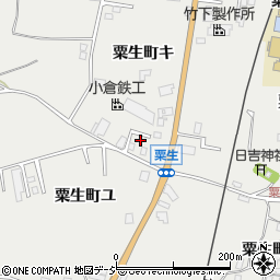 石川県羽咋市粟生町ワ周辺の地図