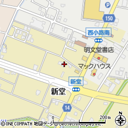 富山県黒部市新堂30周辺の地図