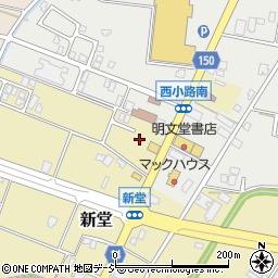 富山県黒部市新堂1周辺の地図