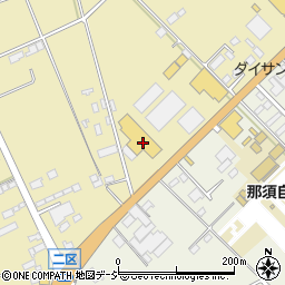 栃木トヨタ自動車西那須野店周辺の地図