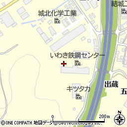 福島県いわき市勿来町酒井赤坂周辺の地図