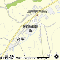新昭和鋼管周辺の地図