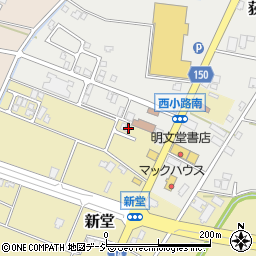 富山県黒部市新堂2周辺の地図
